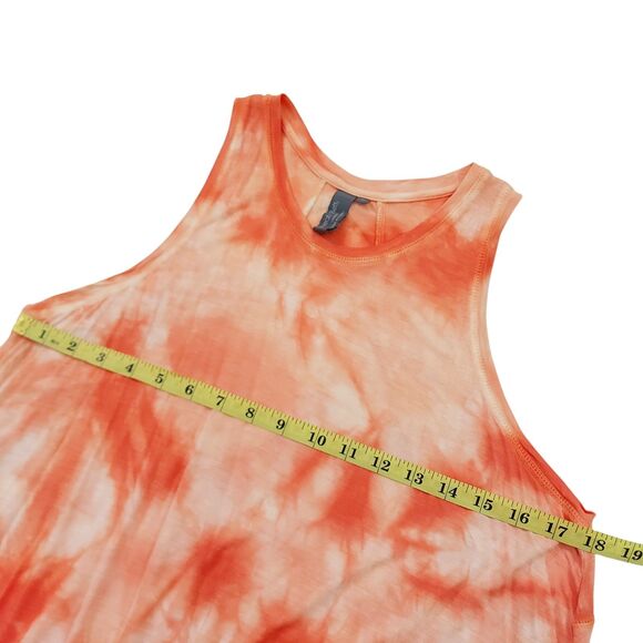 Sweaty Betty Easy Peazy Tank Top Womens Small Orange Tie Dye Athletic Yoga - Picture 6 of 11